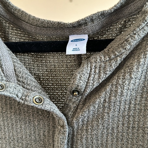 Old Navy olive green long sleeve sweater L - Picture 4 of 5